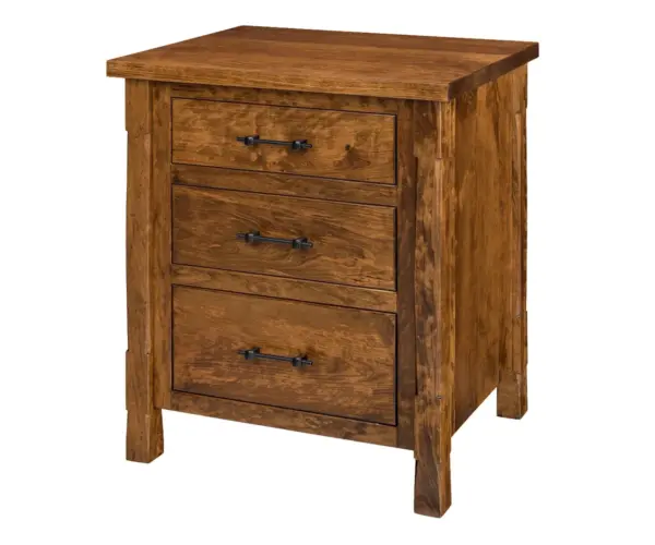 Riverton 3 Drawer Nightstand