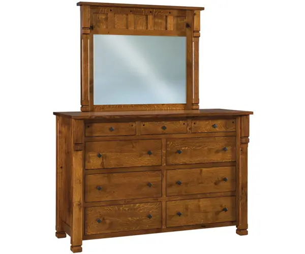 Brockport 9 Drawer Mule Dresser