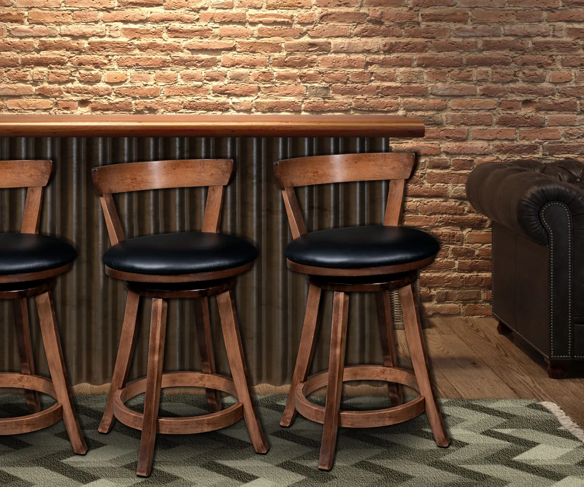 Artesia 24" Swivel Barstool - Image 2