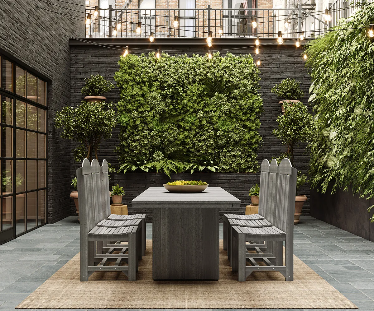 Urban Dining Table - 3' x 8' Rectangular - Dining Height - Image 4
