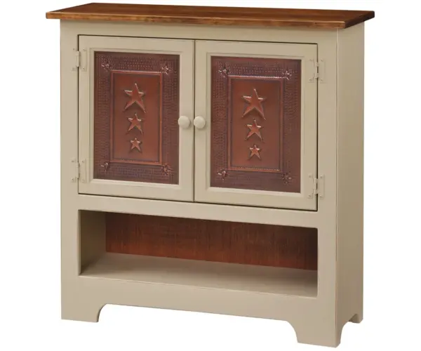 Double Hall Cabinet With Opening