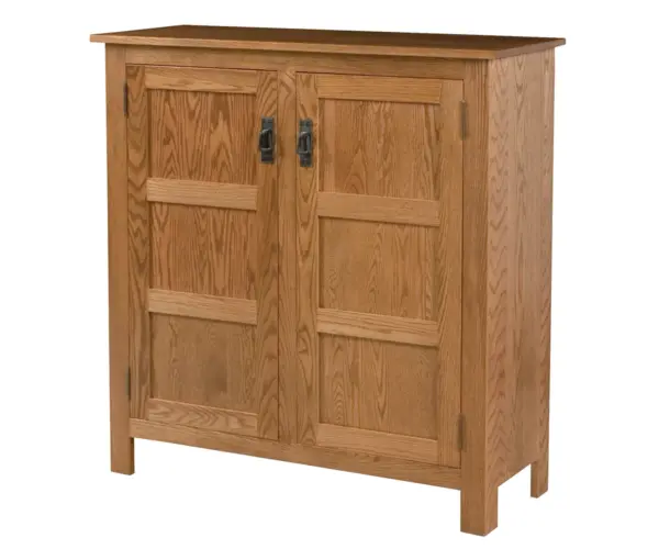 Mission Raised Panel Pie Safe - Three Panel Door