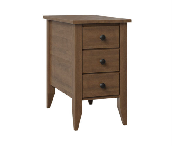 Manhattan 3 Drawer Chair Side Table