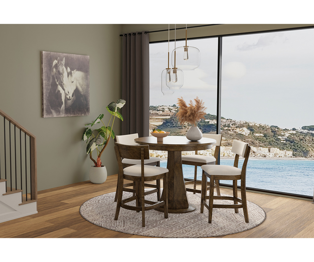 Emerson Swivel Bar Chair - Image 2