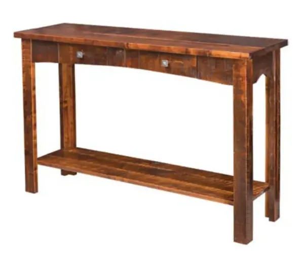 Roughcut Maplewood Sofa Table