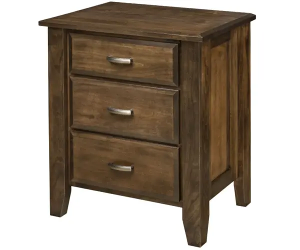 Ashton 3 Drawer Nightstand