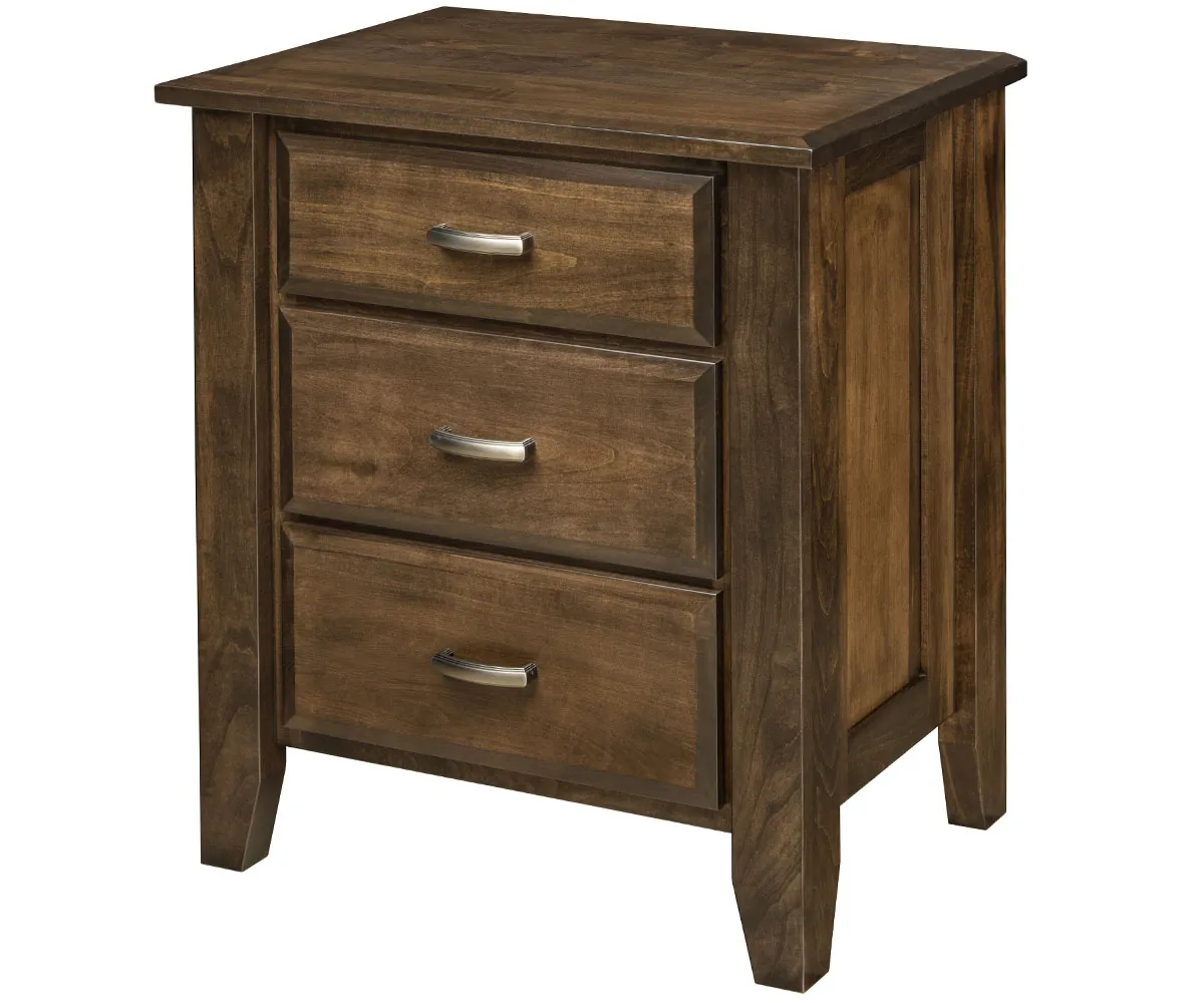 Ashton 3 Drawer Nightstand