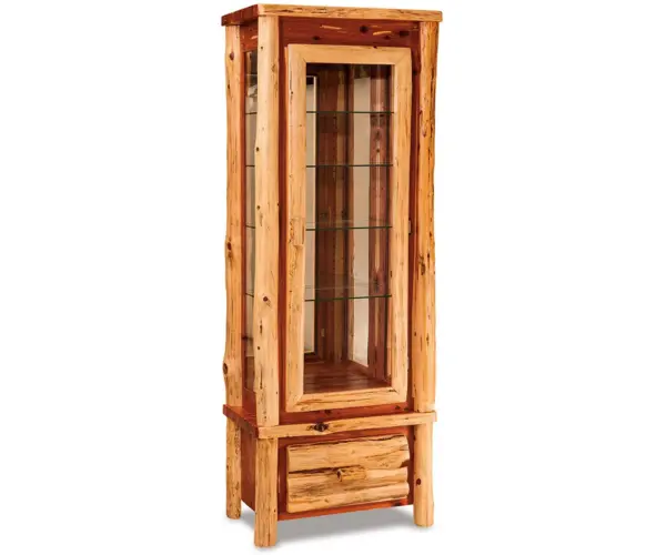 Curio Cabinet with Touch Light