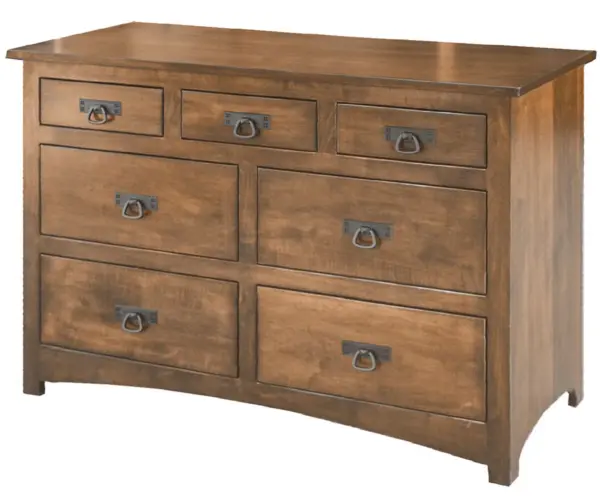Shaker 7 Drawer Dresser