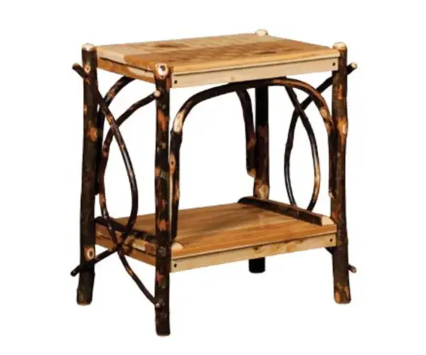 Checkerboard End Table