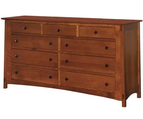 McCoy 9 Drawer Mule Dresser