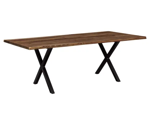 Live Edge Table with Xavier Base