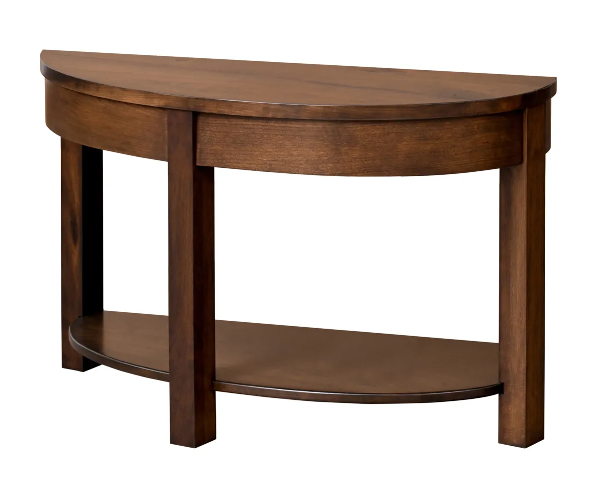 Barn Loft Half Round Hall Table