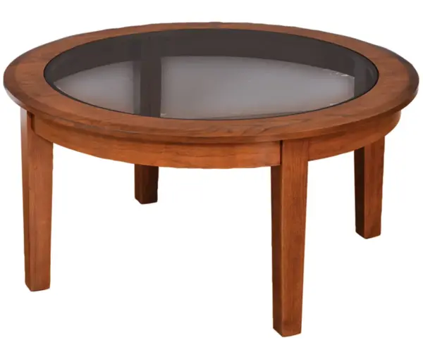 Deluxe Shaker Round Cocktail Table