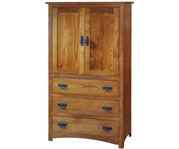 Shaker 3 Drawer Armoire