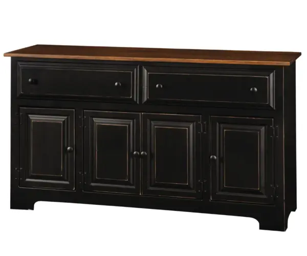 4 Door Hutch Base