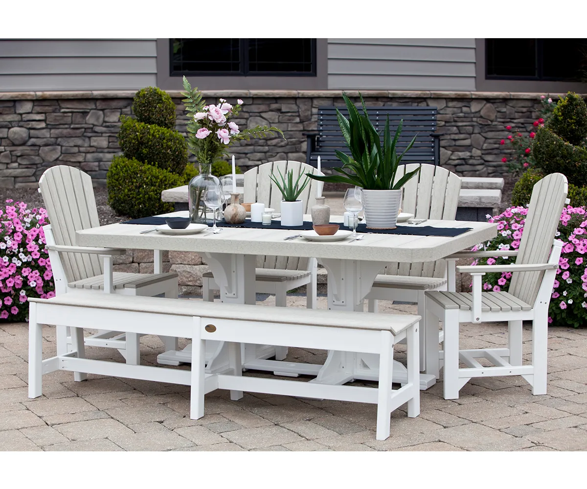 Café Dining Bench - 72"W - Image 4