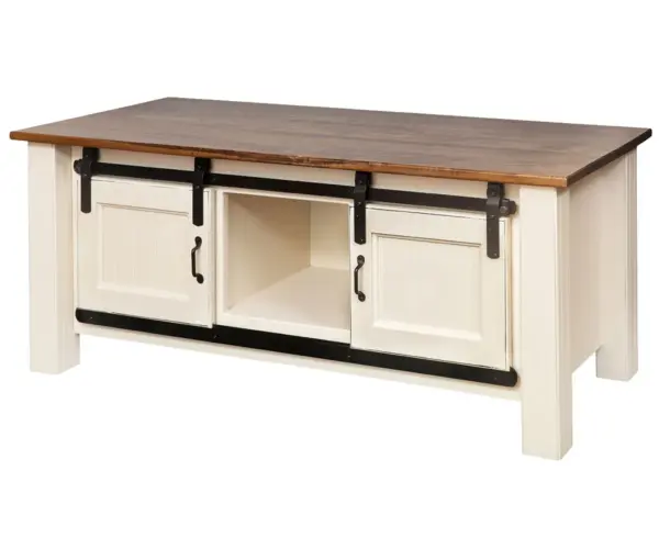 Barn Door Coffee Table