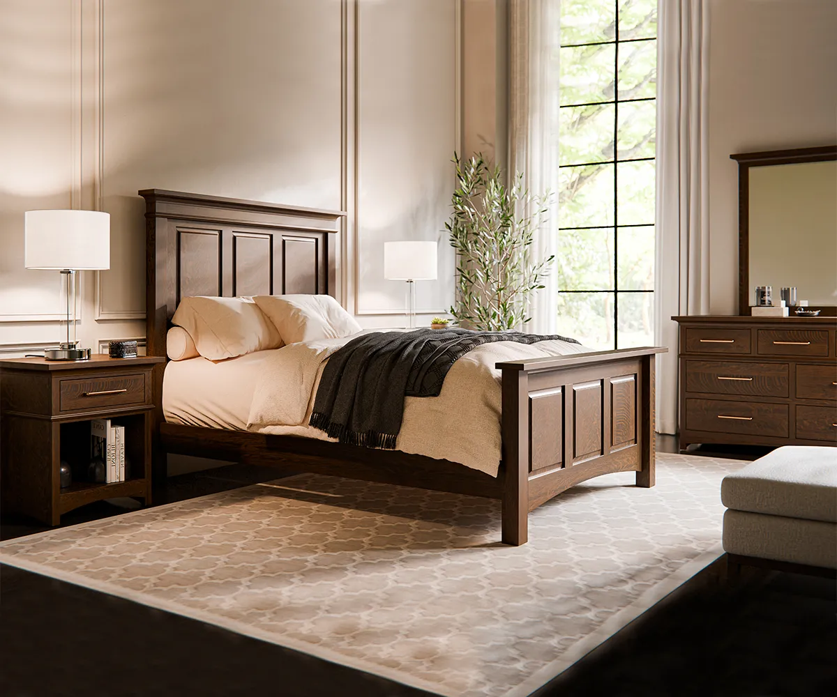 Old World Bed - Image 2