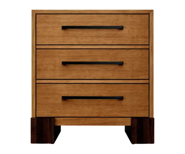 Intersection 3 Drawer Nightstand - 28"W