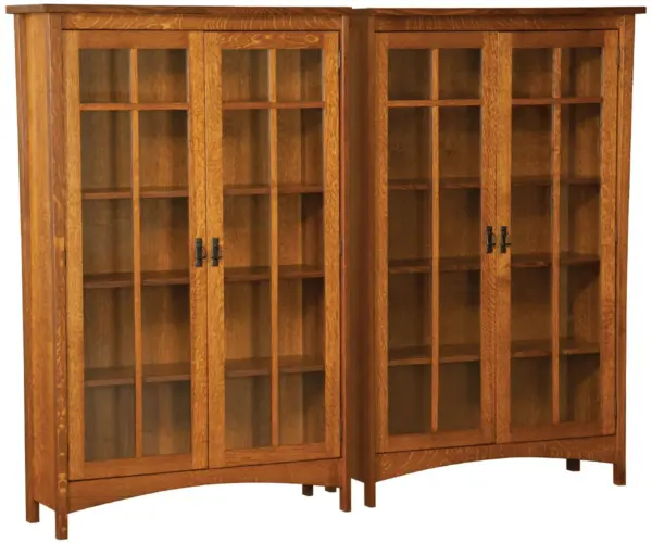 Arts & Crafts Split Bookcase