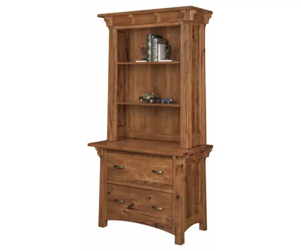 Manitoba Lateral File Cabinet With Hutch