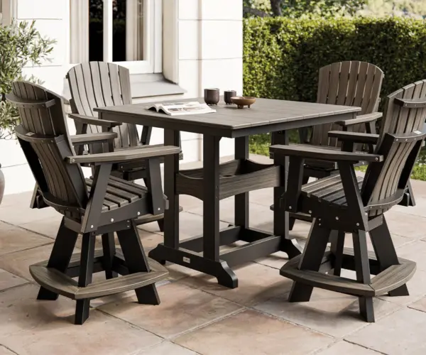 44" Square Classic Table Dining Collection - Counter Height