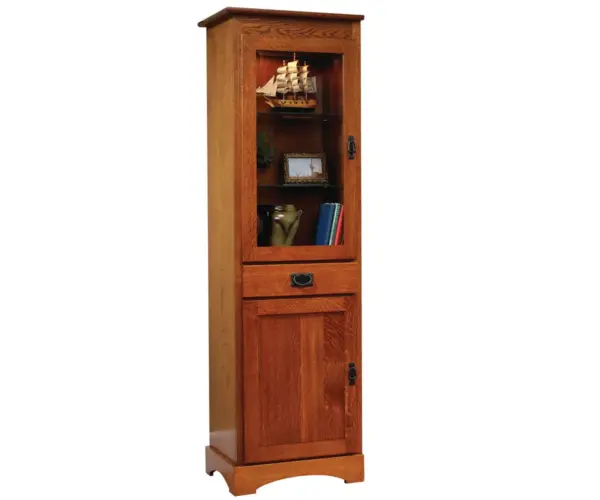 Old English Mission Bookcase