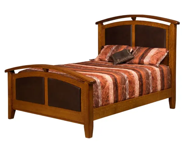Cascade Bed With High Footboard