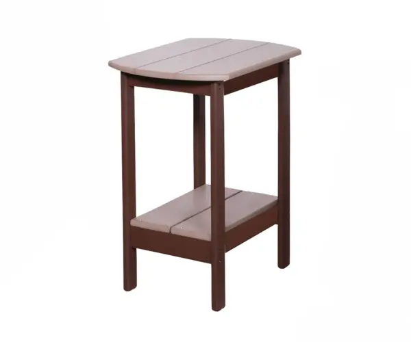 Oval Balcony End Table