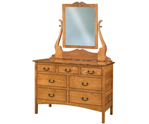 Granny Mission 7 Drawer Mule Dresser