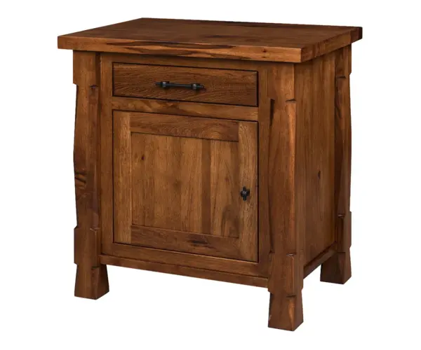Ouray 1 Drawer 1 Door Nightstand