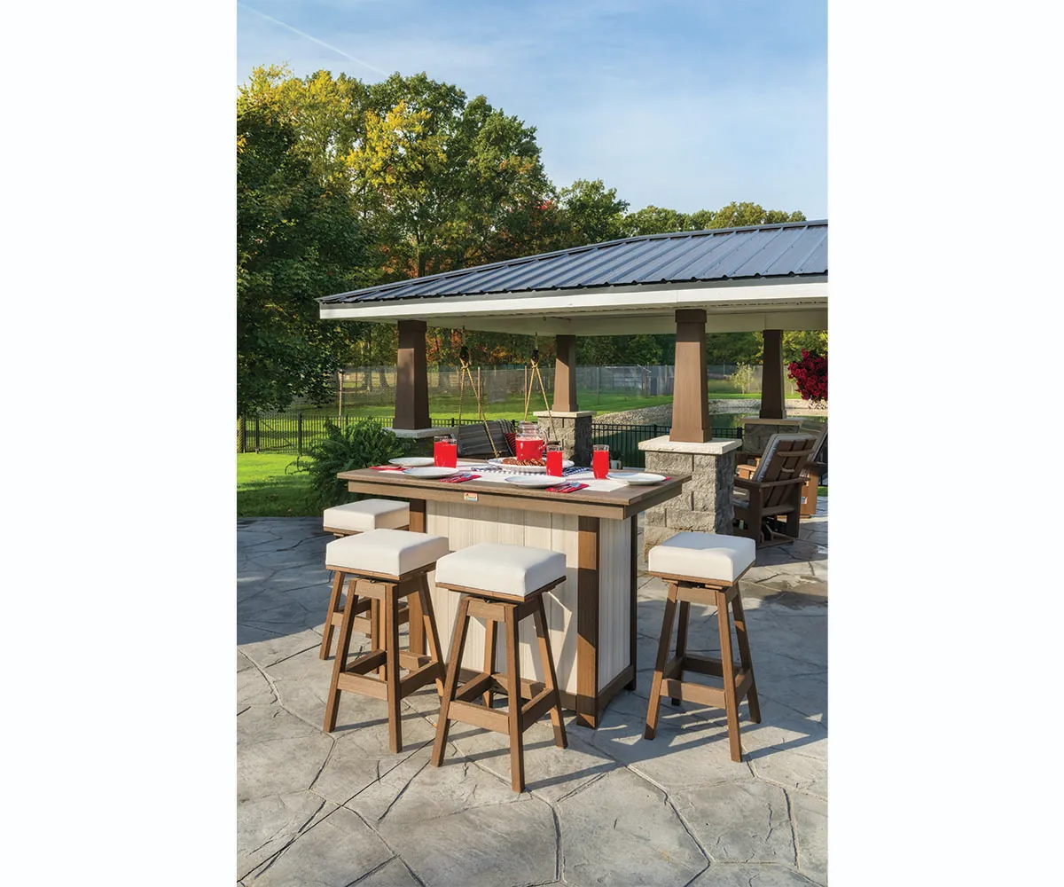 Beneva Swivel Bar Stool - Image 2