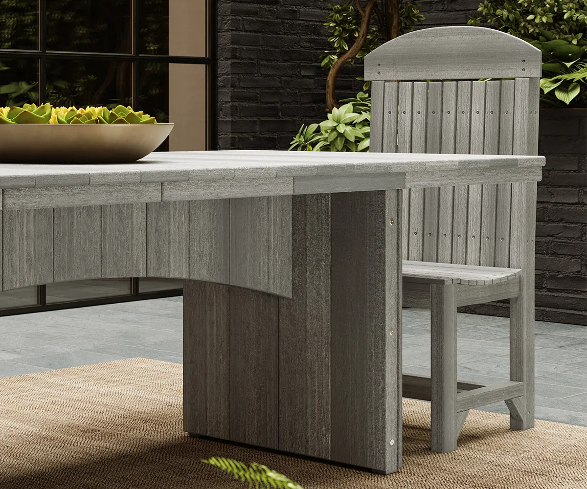 Urban Dining Table - 3' x 8' Rectangular - Dining Height - Image 3