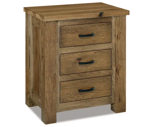 Cottage 3 Drawer Nightstand
