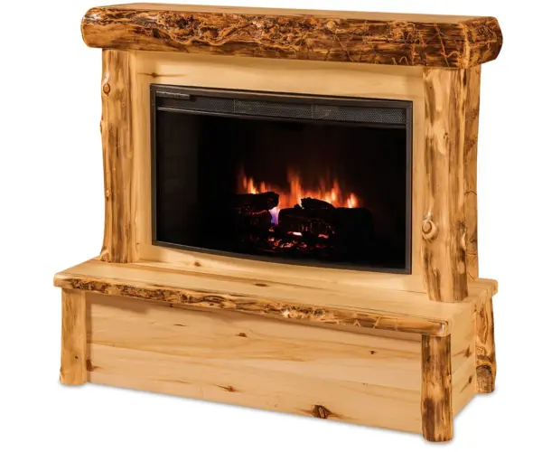 Fireplace with Mantle