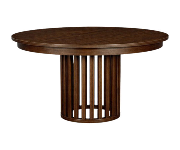 Cosmopolitan Loft 54" Round Dining Table with Skirt