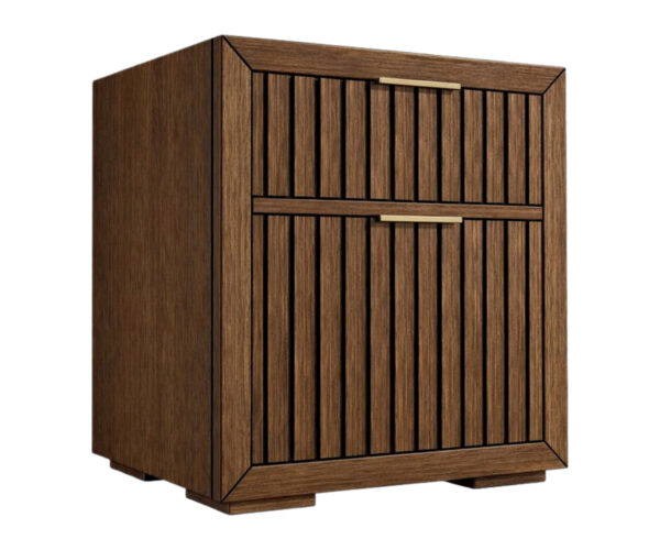 Cosmopolitan Loft 1 Drawer 1 Door Nightstand