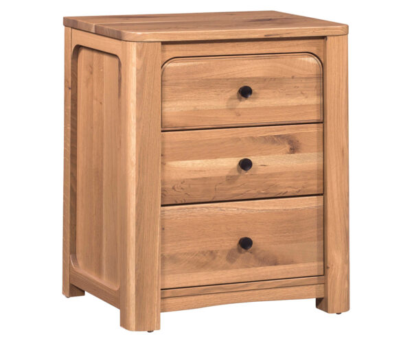 Aspen 3 Drawer Nightstand