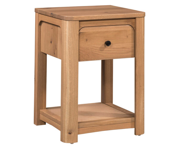Aspen 1 Drawer Nightstand with Shelf