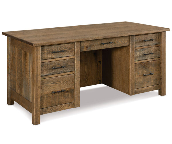Houston Desk with Finished Back
