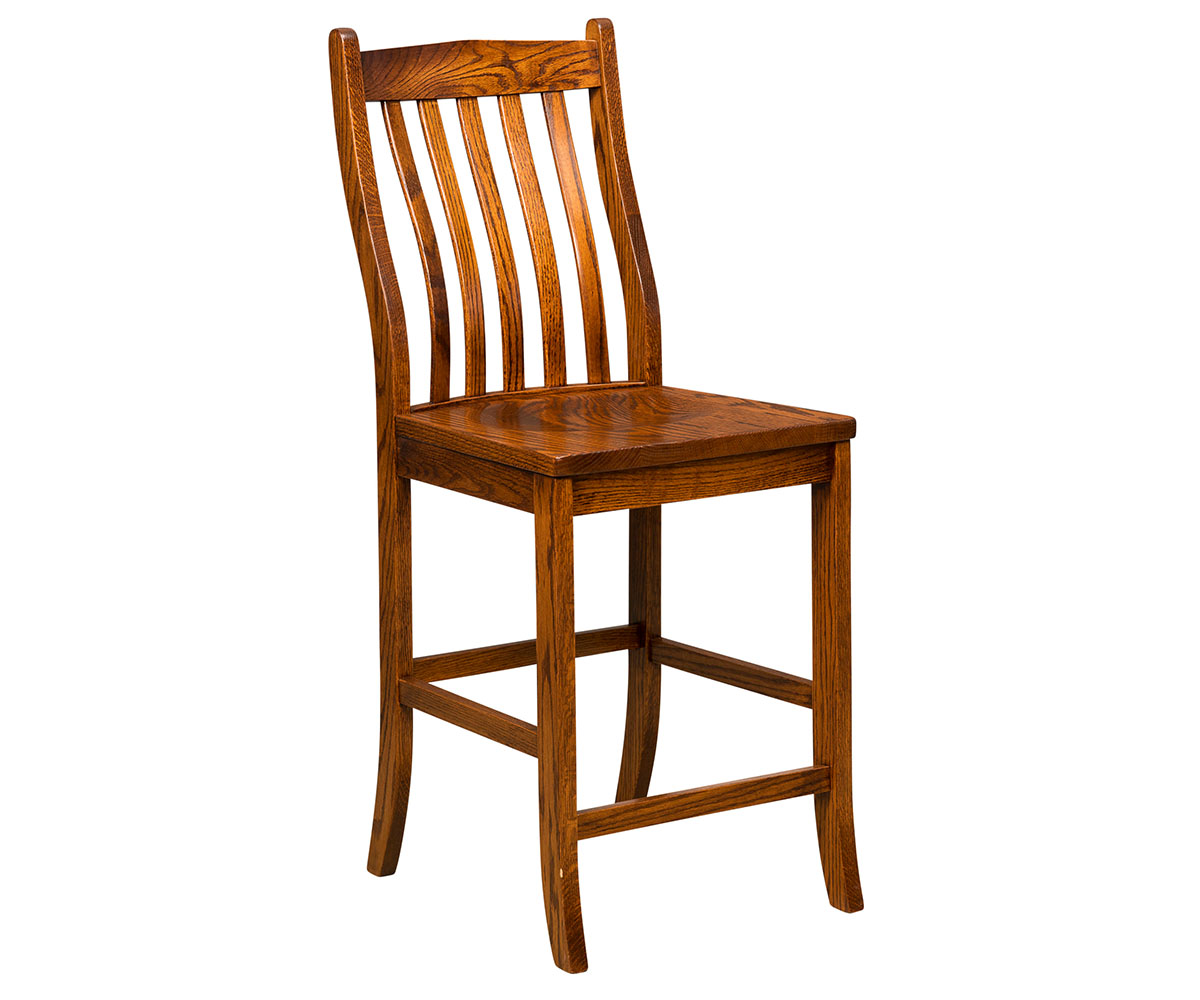 Lincoln 24" Stationary Bar Stool