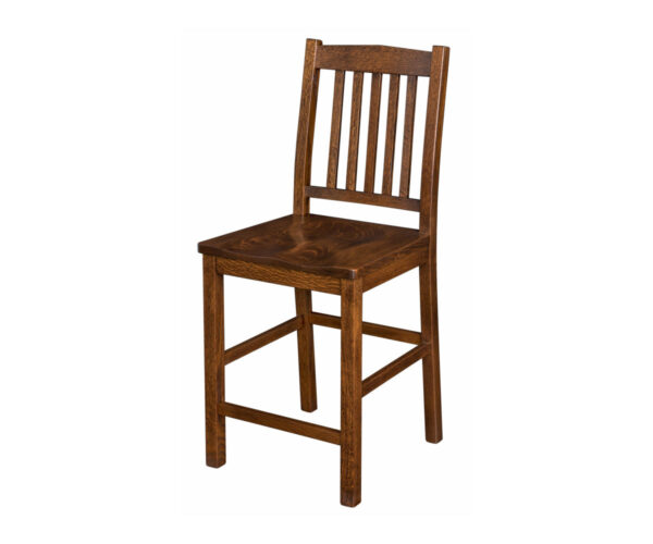 Mission 24" Stationary Bar Stool