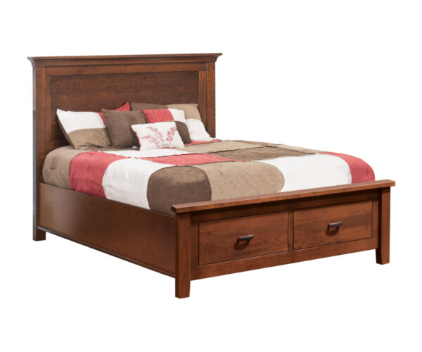 Arlington Bed with Footboard Storage