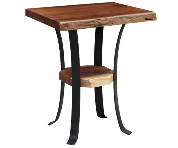Live Edge End Table