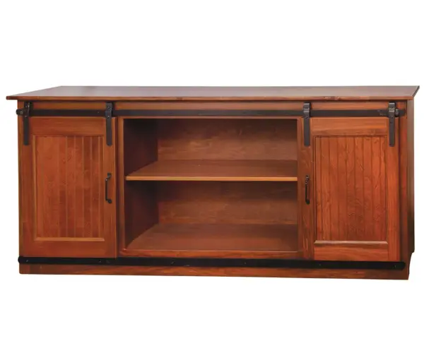 Barn Door TV Cabinet - 73"W