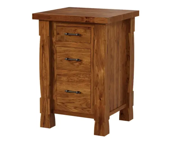 Ouray 3 Drawer Nightstand