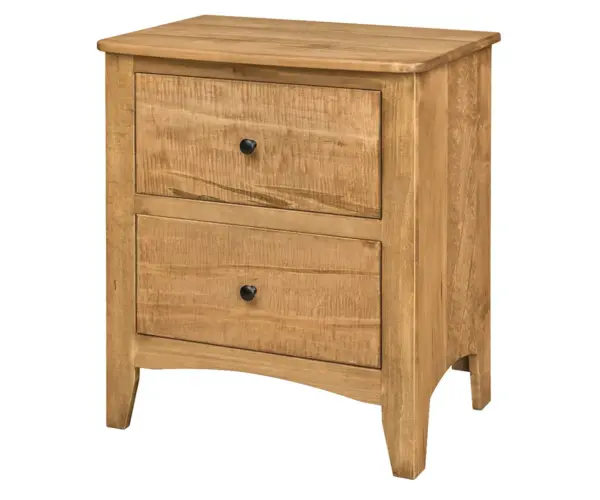 Carlston 2 Drawer Nightstand