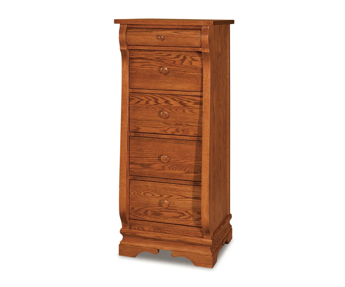 Chippewa Sleigh 5 Drawer Lingerie Chest
