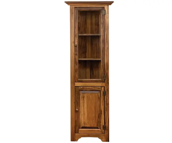 Small Corner Cabinet With Glass